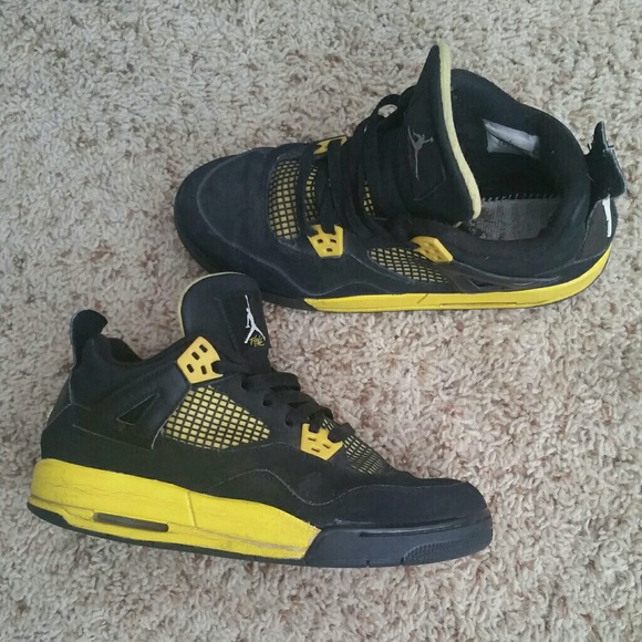 Jordan Shoes - Air Jordan retro 4 GS Thunder